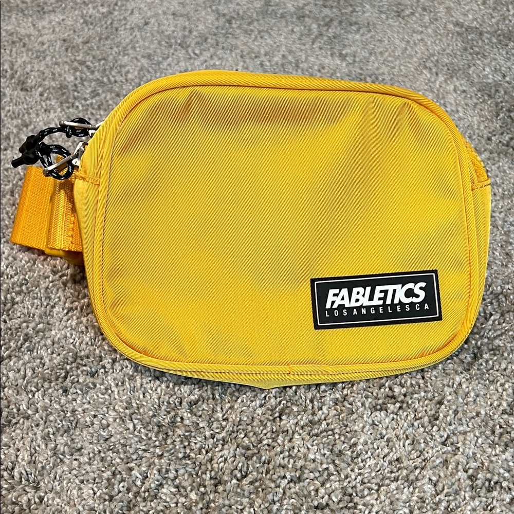 Fabletics Bright Yellow Belt Bag